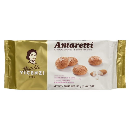 Pasticceria Matilde Vicenzi - Amaretto d'Italia Amaretti Cookies 175g, 1 Each