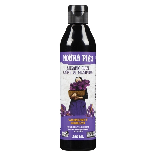 Nonna Pia's Balsamic Reduction Cabernet Merlot 250ml, 1 Each
