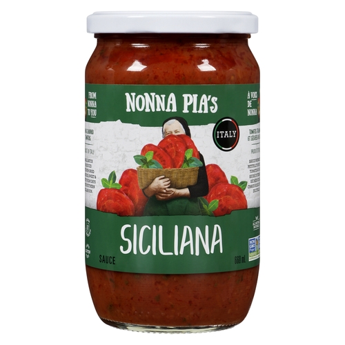 Nonna Pia's Sauce - Siciliana 660ml, 1 Each