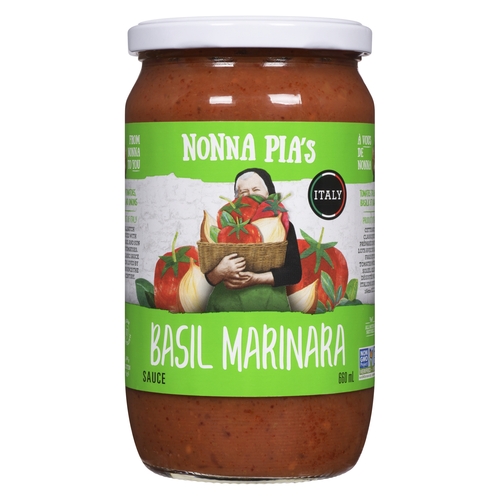 Nonna Pia's Sauce - Basil Marinara 660ml, 1 Each