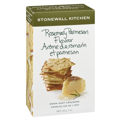 Stonewall Kitchen - Crackers - Rosemary Parmesan 142g, 1 Each