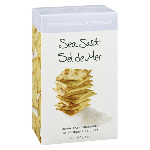 Stonewall Kitchen - Crackers - Sea Salt 142g, 1 Each