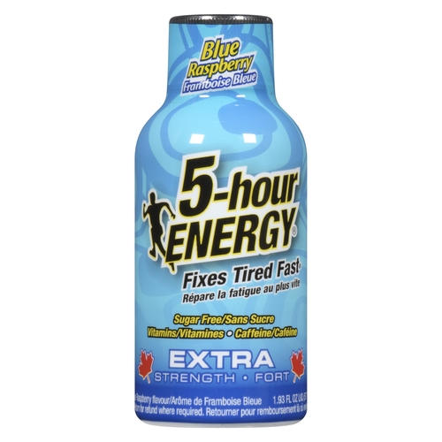 5 Hour Energy Drink Extra Strength - Blue Raspberry 57ml, 1 Each