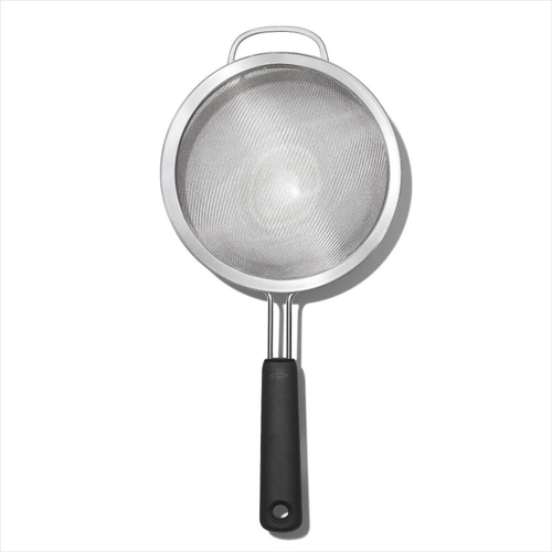 OXO Mini Strainer - Black, 1 Each