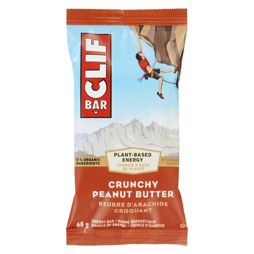 Clif Bar - Energy Bar - Crunchy Peanut Butter 68g, 1 Each