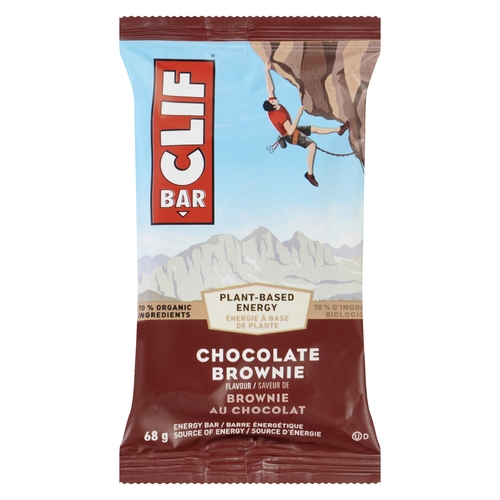 Clif Bar - Energy Bar - Chocolate Brownie 68g, 1 Each