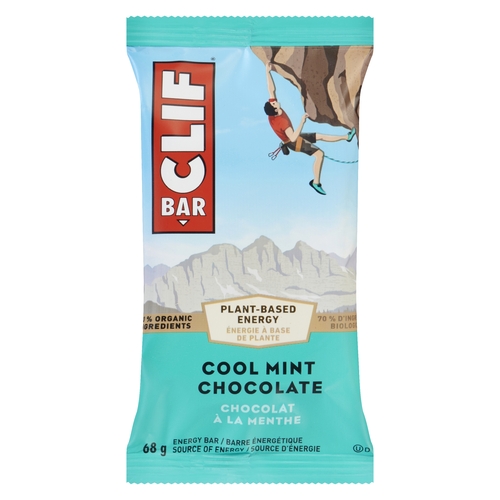 Clif Bar - Energy Bar - Cool Mint Chocolate 68g, 1 Each