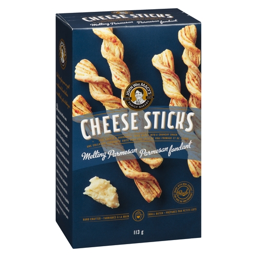 John Wm. Macy's - Cheese Sticks - Melting Parmesan 113g, 1 Each