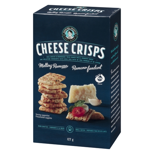 John Wm. Macy's - Cheese Crisps - Melting Romano 127g