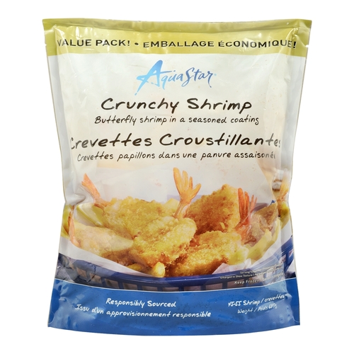 Aqua Star - Butterfly Crunchy Shrimp 680g, 1 Each