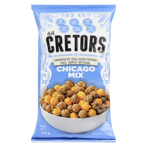 Cretors - Handcrafted Small-Batch Popcorn - Chicago Mix 213g, 1 Each