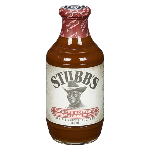 Stubb's Bar-B-Q Sauce - Hickory Bourbon 450ml, 1 Each