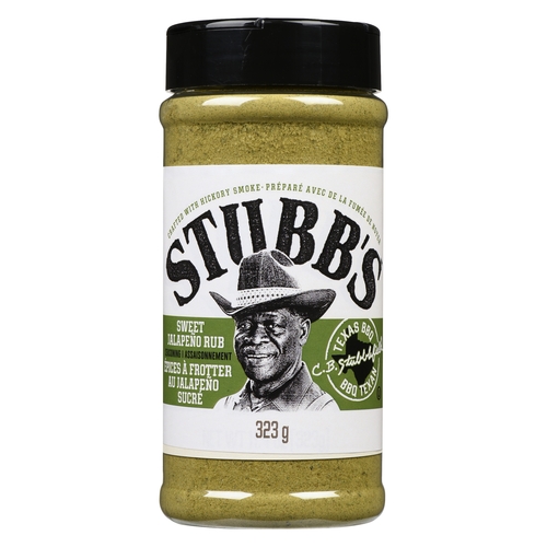 Stubb's - Sweet Jalapeño Rub 345g, 1 Each