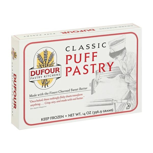 Dufour Pastry Kitchens - All Butter Classic Puff Pastry 396g, 1 Each