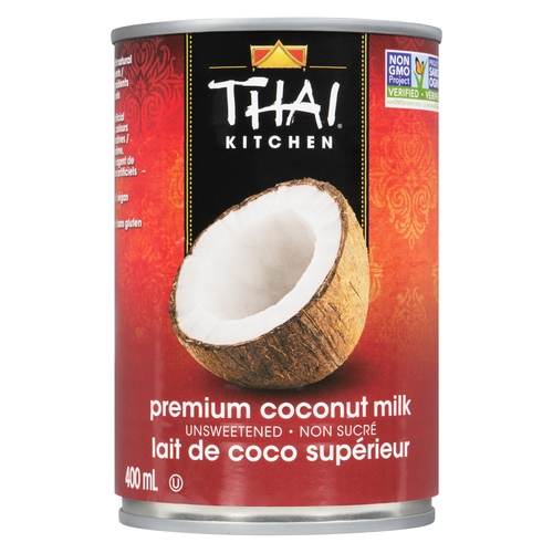 Asian Creations - Thai Kitchen Coconut Milk - Premium Unsweetened 400ml, 1 Each