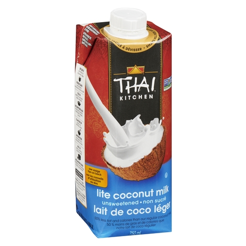 Asian Creations - Thai Kitchen Coconut Milk - Lite - Unsweetened 750ml, 1 Each