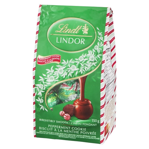 Lindt Lindor - Peppermint Cookie 150g, 1 Each