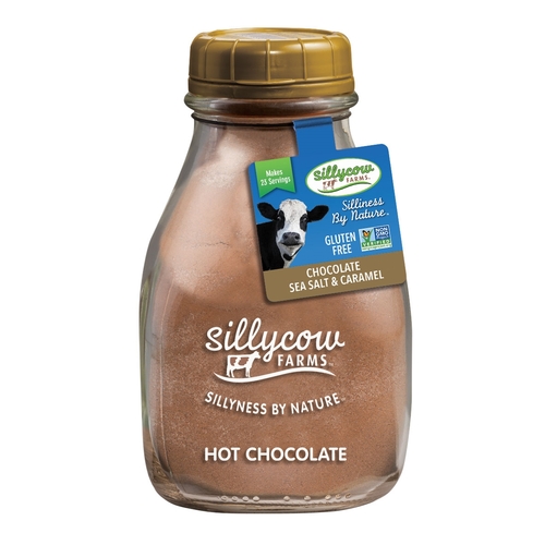 Silly Cow Farms - Hot Chocolate - Chocolate Sea Salt & Caramel 480g, 1 Each