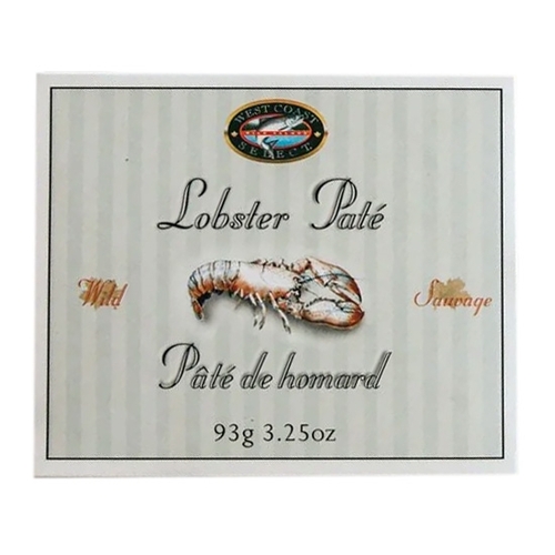 West Coast Select - Lobster Pate 93g, 1 Each