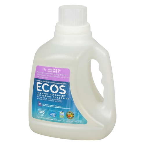 Ecos Laundry Detergent - Lavender - 100 Loads 2.96l