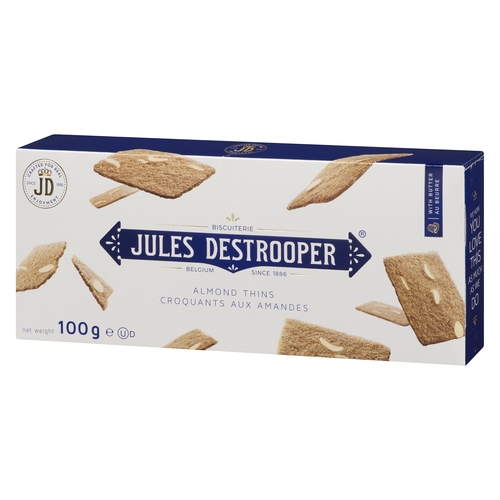 Jules Destrooper - Biscuits - Almond Thins 100g