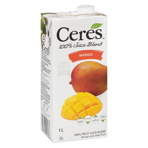 Ceres 100% Fruit Juice Blend - Mango 1l, 1 Each