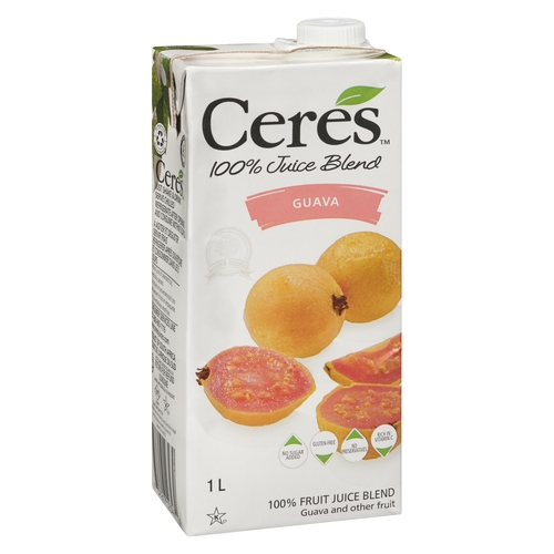 Ceres 100% Fruit Juice Blend - Guava 1l, 1 Each