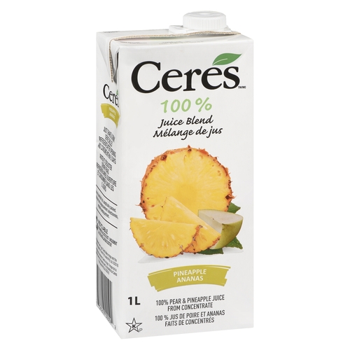 Ceres 100% Fruit Juice Blend - Pineapple 1l, 1 Each