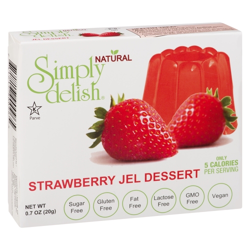 Simply Delish - Jel Dessert - Strawberry 20g, 1 Each