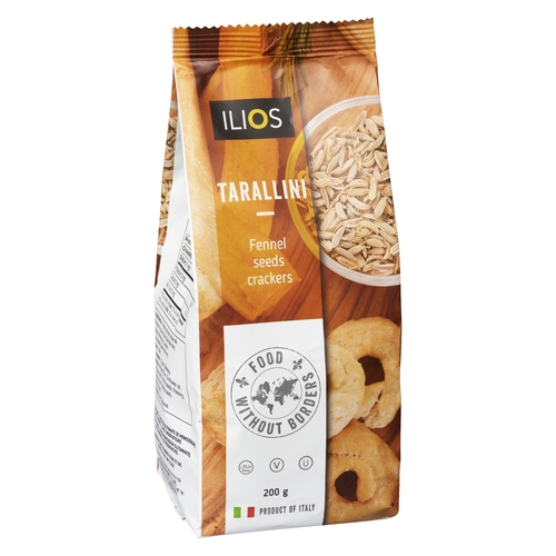 Ilios - Tarallini Fennel Seeds Crackers 200g