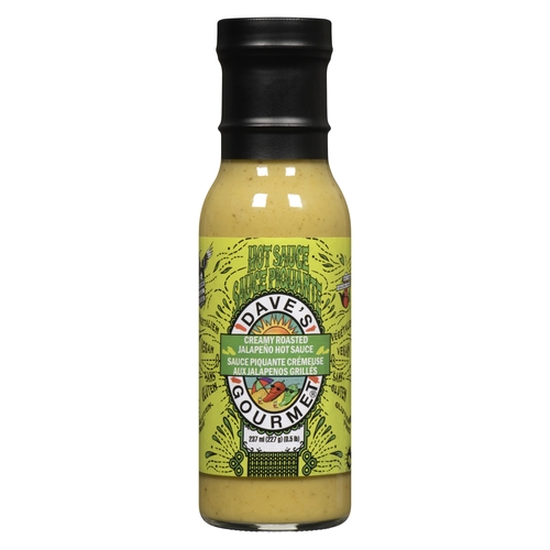 Dave's - Gourmet Hot Sauce - Creamy Jalapeño Hot Sauce 227g, 1 Each