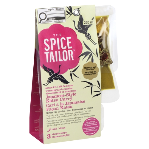 The Spice Tailor - Sauce Kit - Japanese-Style Katsu Curry - Mild 200ml, 1 Each