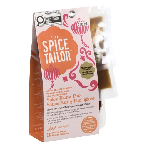 The Spice Tailor - Sauce Kit - Spicy Kung Pao - Hot 200ml, 1 Each