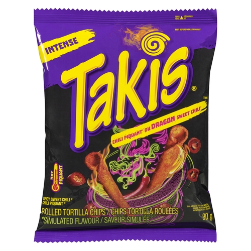 Takis - Rolled Tortilla Chips - Dragon Spicy Sweet Chili 90g
