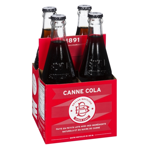 Boylan Bottling - Cane Sugar Cola 4/355ml, 1 Each