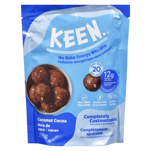 Keen - No Bake Energy Bite Mix - Coconut Cocoa 255g, 1 Each