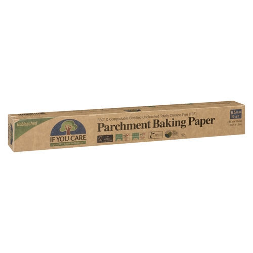If You Care - Parchment Baking Paper - Unbleached 65ft, 1 Each