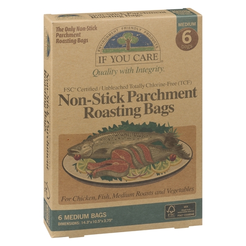 If You Care - Non-Stick Parchment Roasting Bags - Medium 6s, 1 Each