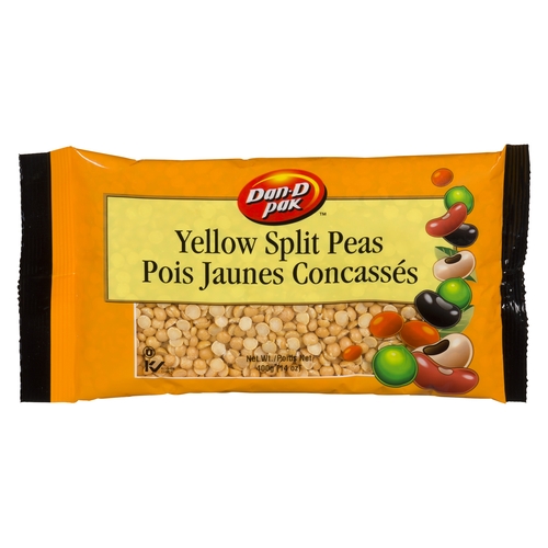 Dan-D Pak - Yellow Split Peas 400g, 1 Each