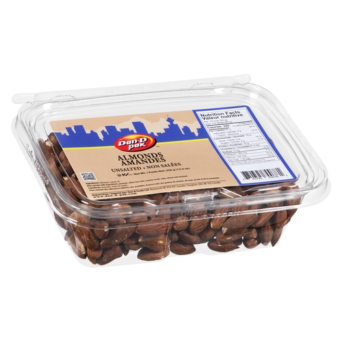 Dan-D Pak - Almonds - Unsalted 350g, 1 Each