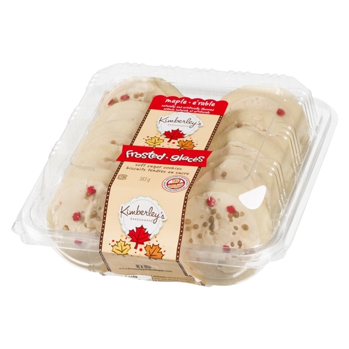Kimberley's Bakeshoppe - Soft Sugar Cookies - Maple Frosted 383g, 1 Each
