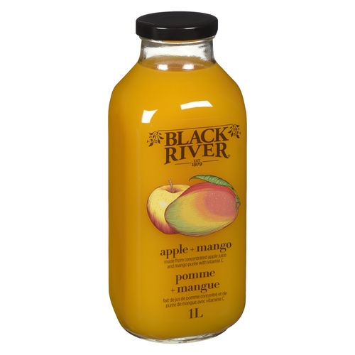 Black River - Juice - Apple + Mango 1l, 1 Each