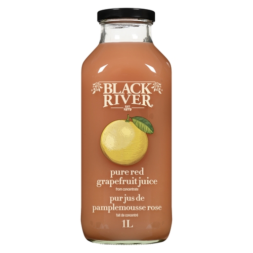 Black River - Juice - Pure Red Grapefruit 1l, 1 Each