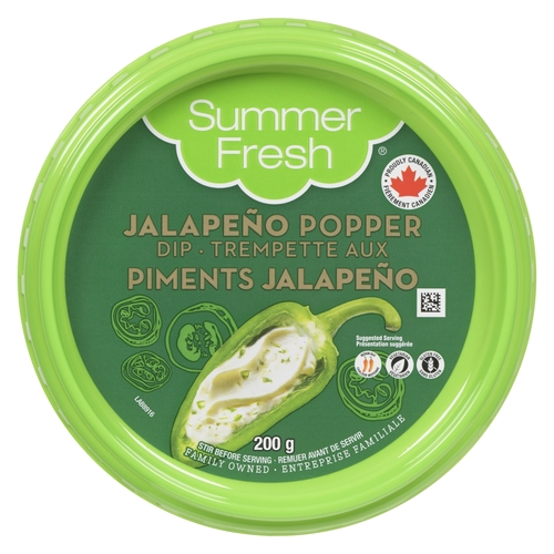 Summer Fresh Dip - Jalapeño Popper 200g, 1 Each