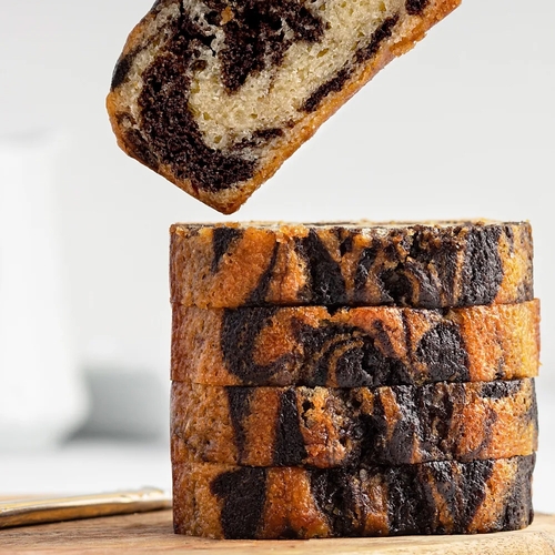 Marble Loaf Cake 420g, 1 Each