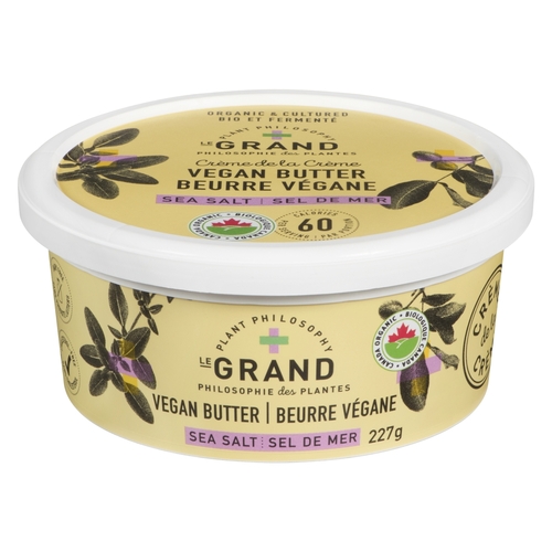 Le Grand - Organic Vegan Butter - Sea Salt 4/227g, 1 Each