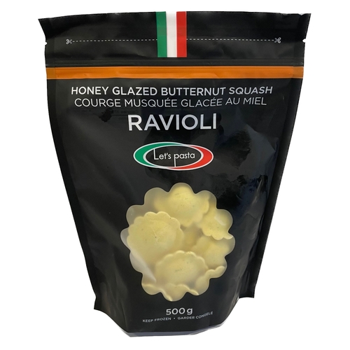Let's Pasta - Ravioli - Honey Glazed Butternut Squash 500g, 1 Each