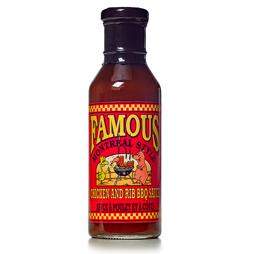 Famous - Montreal Style Chicken & Ribs Sauce 350ml, 1 Each