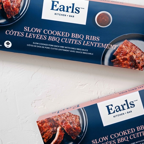 Earls - Slow Cooked BBQ Ribs 680g, 1 Each