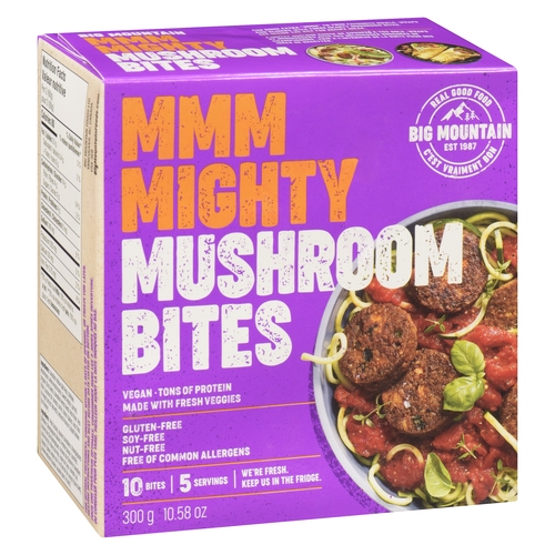 Big Mountain - MMM Mighty Mushroom Bites 10's 300g, 1 Each